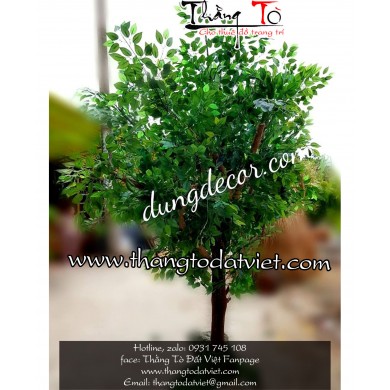 cho thuê cây xanh giả 3